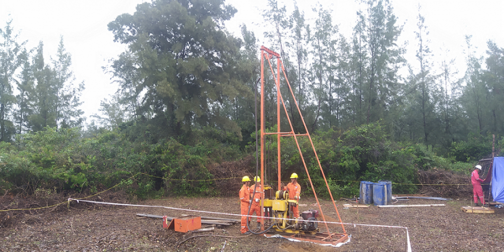 Ca Voi Xanh Onshore Geotechnical Survey